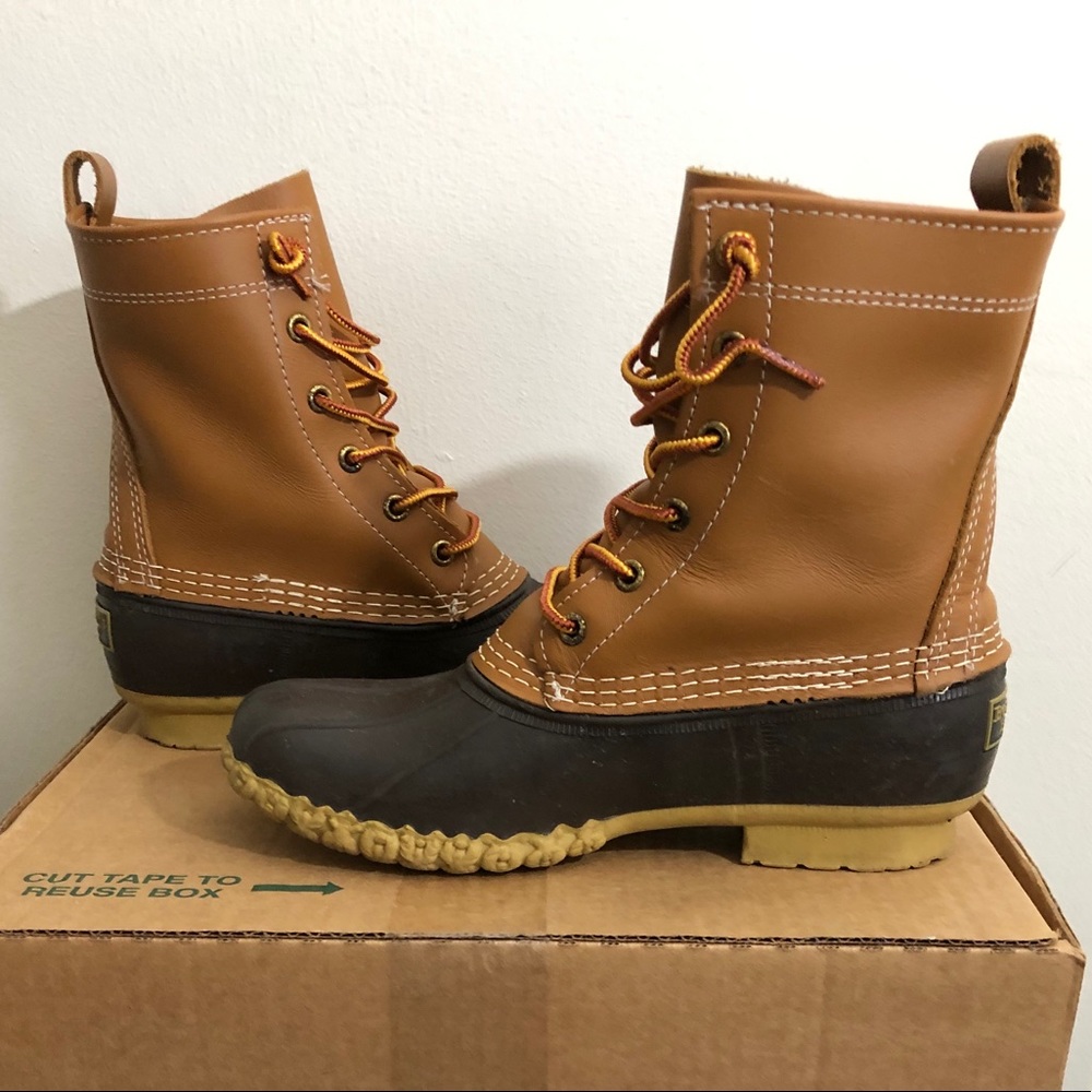 The Original L.L.Bean Boot, 8” Tan/Brown
